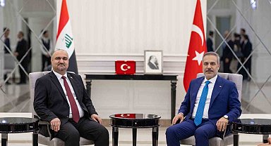 Bakan Fidan, Irak Devlet Bakanı Ağaoğlu ile bir araya geldi