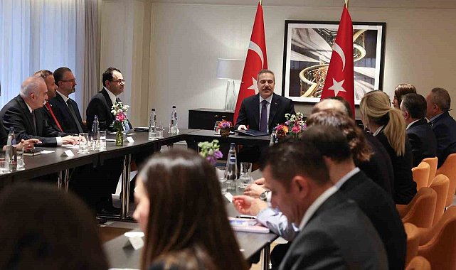 Bakan Fidan, STK temsilcileriyle bir araya geldi