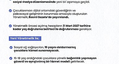 Bakan Göktaş: "Çocuklarımızı dijital dünyanın risklerinden koruma kararlılığımızı güçlendiriyoruz"