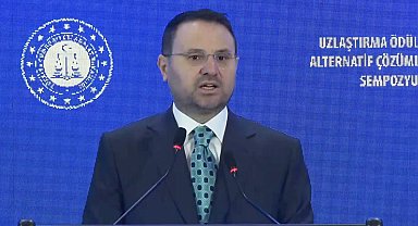 Bakan Gürlek: "2 milyondan fazla dosyada mağdur ile şüpheli uzlaşmıştır"