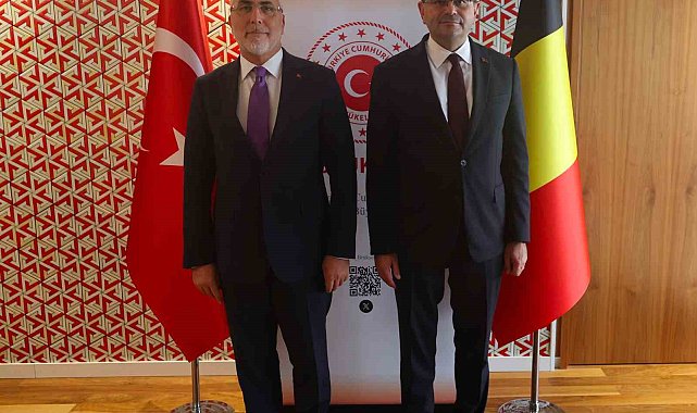 Bakan Işıkhan Brüksel'de büyükelçiler ve UID temsilcisiyle görüştü