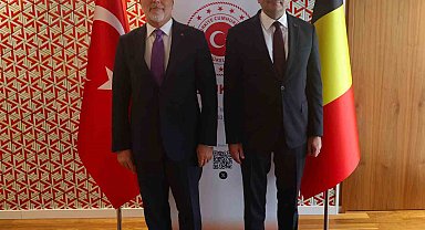 Bakan Işıkhan Brüksel'de büyükelçiler ve UID temsilcisiyle görüştü