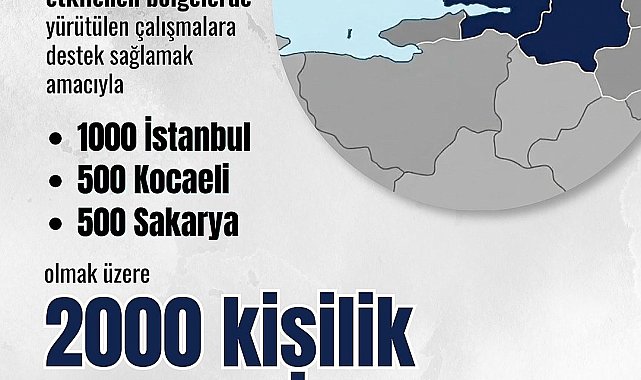 Bakan Işıkhan'dan Marmara Bölgesi'ndeki selden etkilenen illere 2 bin kişilik toplum yararına program tahsisi