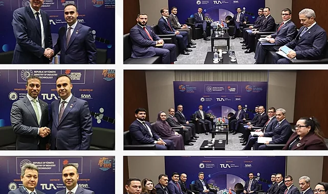 Bakan Kacır, IAC 2026 kapsamında 5 ülkenin bakanlarıyla görüştü