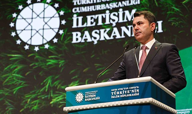 Bakan Kurum: "Ülkemizin barışçıl diplomasisi COP31'e ilham olacak"
