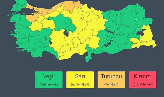 Bakan Kurum: "Yarın yağışlara karşı 10 ilimiz için turuncu kodlu uyarı yapıldı"