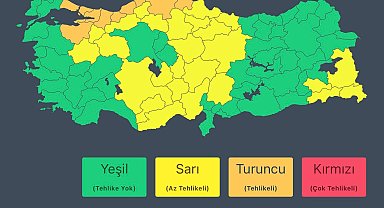Bakan Kurum: "Yarın yağışlara karşı 10 ilimiz için turuncu kodlu uyarı yapıldı"
