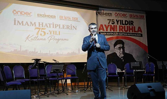 Bakan Tekin: "İmam hatip okullarının üçüncü kurucusu Cumhurbaşkanımız Recep Tayyip Erdoğan'dır"