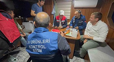 Balıkçılara gece denetimi