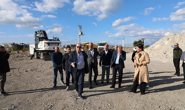 Balıkesir Edremit Belediyesi şantiyesini şehir dışına taşıyor