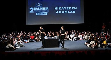 Balıkesir Kitap Fuarı'nda 'Hİkâyeden Adamlar'a yoğun ilgi