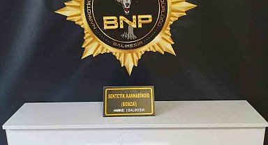 Balıkesir'de 1 kilo uyuşturucu ham maddesi ele geçirildi