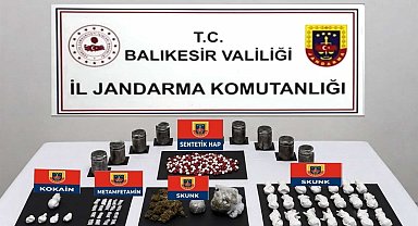 Balıkesir'de 13 ilçede uyuşturucu operasyonu; 46 şüpheliye gözaltı