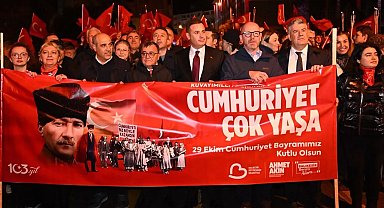 Balıkesir'de Cumhuriyet coşkusu yaşandı