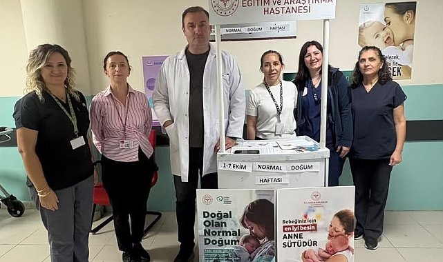 Bandırma'da anne adaylarına normal doğum bilgilendirmesi