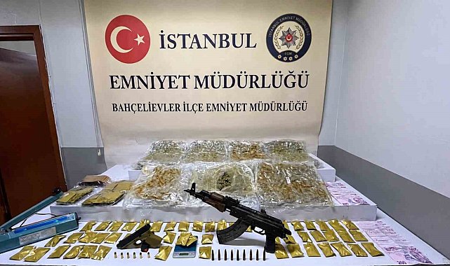Başakşehir'de uyuşturucu operasyonunda AK-47 ele geçirildi