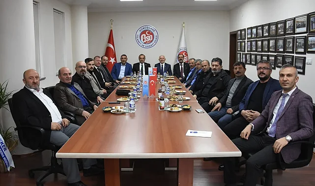 Başer'den TSO'ya ziyaret