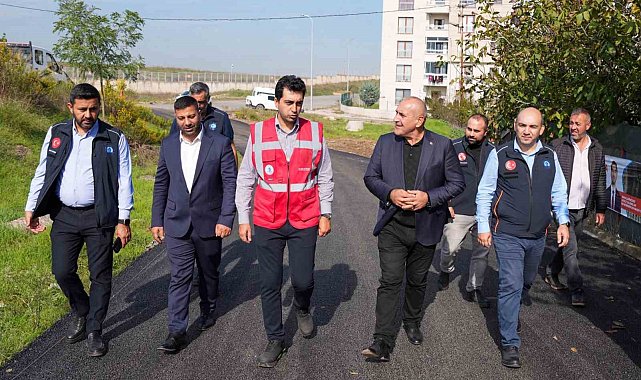 Başkan Bingöl: "Tuzla'nın sokaklarını yenilemeye devam ediyoruz"