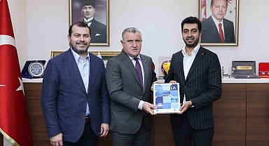 Başkan Bingöl'den Gençlik ve Spor Bakanı Bak'a ziyaret