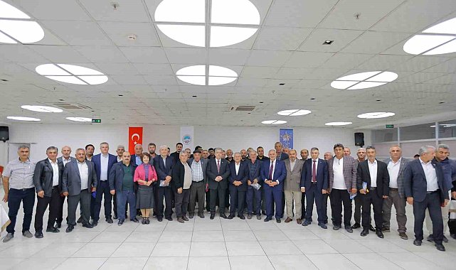Başkan Büyükkılıç, Yahyalı'da muhtarlarla bir araya geldi