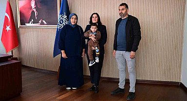 Başkan Çerçioğlu kas hastası minik Muhammed için destek istedi
