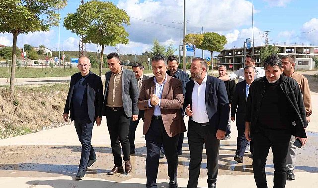 Başkan Doğan Kavak'ta tamamlanan yatırımları inceledi