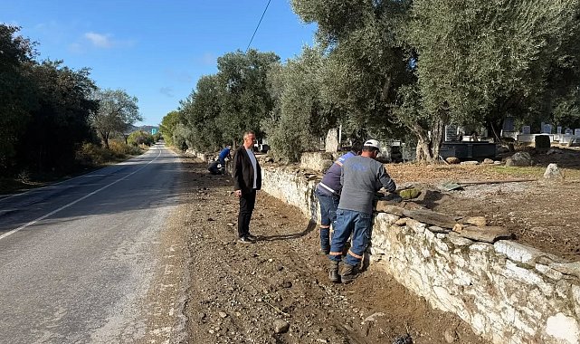 Başkan Ercan: "Geçmişimizle geleceğimiz arasında bir köprü olan kabristanlarımıza sahip çıkıyoruz"