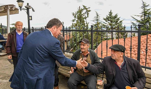 Başkan Erkan Aydın mahallelerin nabzını tutuyor