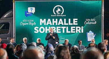 Başkan Faruk Özlü: "Düzce'nin sorunu benim sorunumdur"