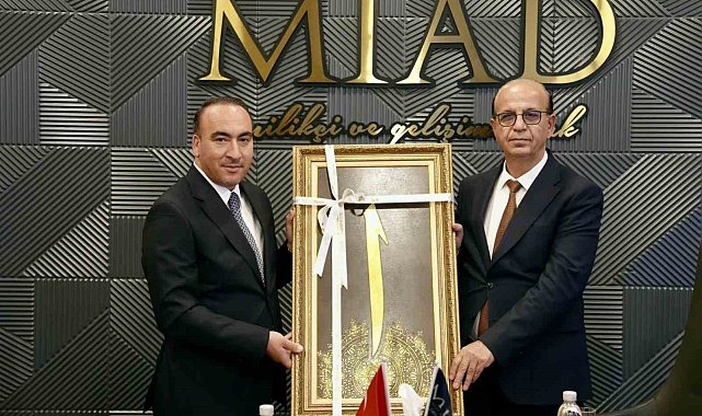 Başkan Geçit'ten MİAD Malatya Şubesi'ne ziyaret
