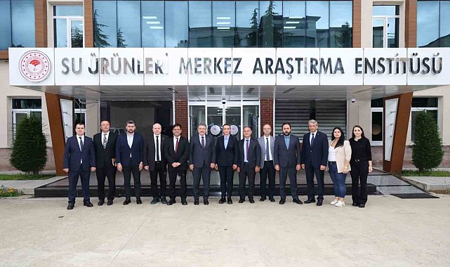 Başkan Genç'ten Su Ürünleri Araştırma Enstitüsü'ne övgü