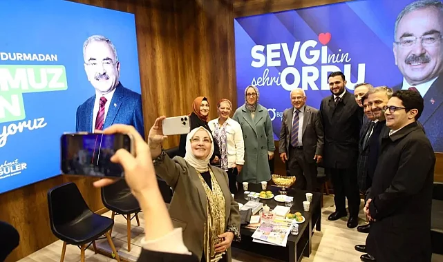 Başkan Güler: "Ordu sevgisi Ordu hayranlığına dönüştü"