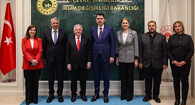 Başkan Kerman Bakan Kurum ile görüştü