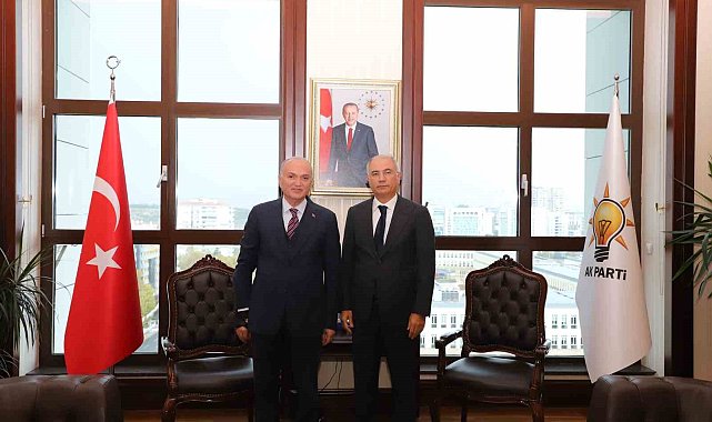 Başkan Özlü Efkan Ala ile bir araya geldi