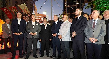 Başkan Palancıoğlu vefat eden özel kalem müdürünün ismi verilen parkın açılışında duygusal anlar yaşadı