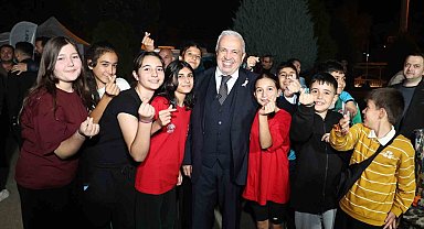 Başkan Şadi Özdemir Akçalar'da vatandaşlarla buluştu