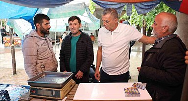 Başkan Şimşek, vatandaşın taleplerini yerinde dinledi