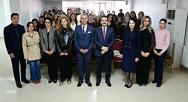 Başkan Taşkın, genç avukatlarla mesleki deneyimlerini paylaştı