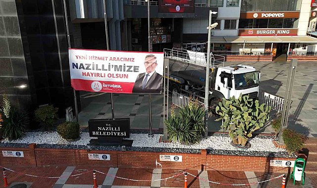 Başkan Tetik, Nazilli'ye 32'inci aracı kazandırdı