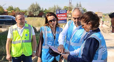 Başkan Ünlüce, ESKİ'nin altyapı çalışmalarını yerinde inceledi