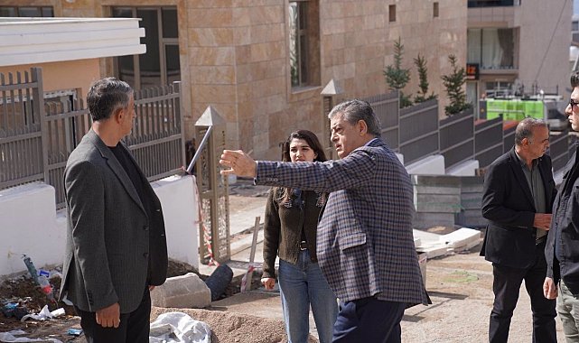 Başkan Yarka, devam eden çalışmaları yerinde inceledi