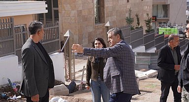 Başkan Yarka, devam eden çalışmaları yerinde inceledi