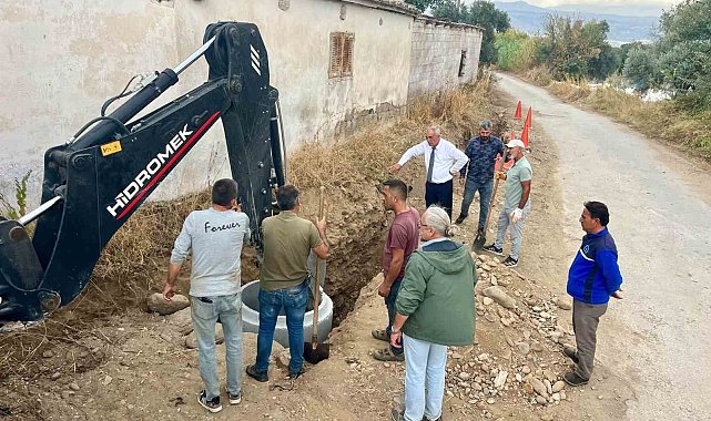 Başkan Yıldırımkaya çalışmaları yerinde takip ediyor