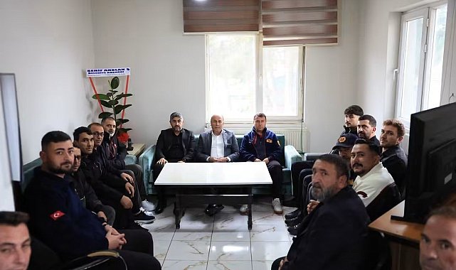 Başkanı Arslan itfaiyecilerin haftasını kutladı