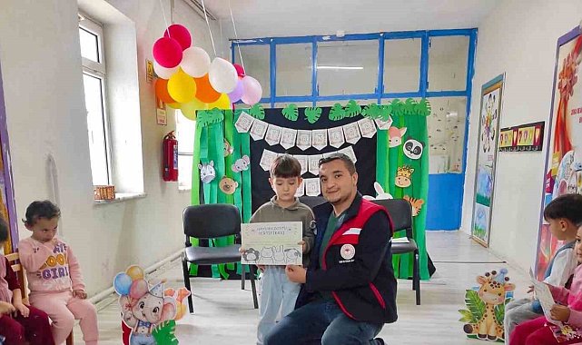 Başmakçı'da minik öğrencilere hayvan sevgisi anlatıldı