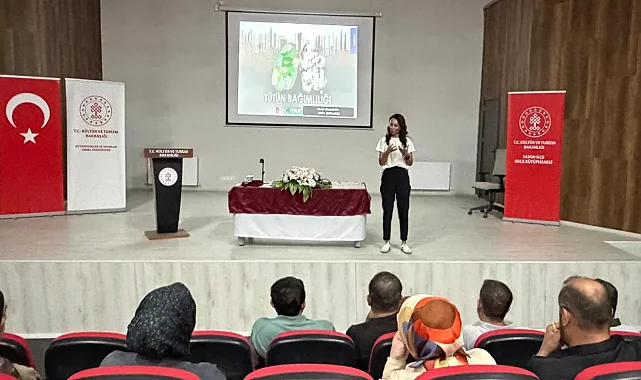Batman Sason'da Gençlik ve Spor personeline bağımlılıkla mücadele eğitimi