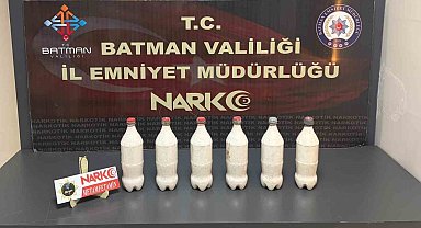 Batman'da 5 kilo metamfetamin ele geçirildi