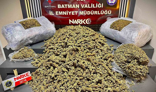 Batman'da uyuşturucu operasyonları: 7 tutuklama