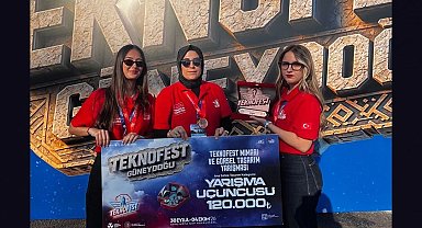 BAÜN'lü öğrencilerden TEKNOFEST'te sahne tasarımlarıyla 3.lük ödülü