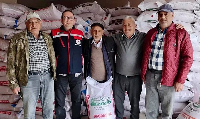 Bayat'ta üreticilere yüzde 50 hibe destekli buğday tohumu dağıtıldı